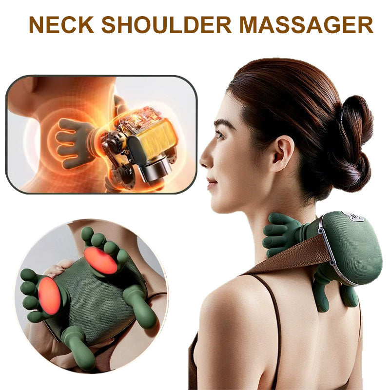 Electric Neck & Shouder  Massage Pillow | Wireless Heating