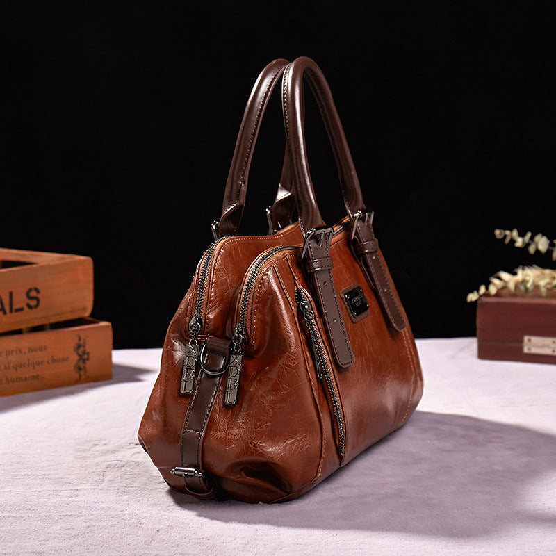 Vintage Premium Large Shoulder Bag