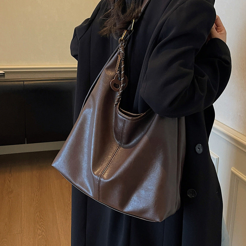 Soft Vintage Hobo Shoulder Bag