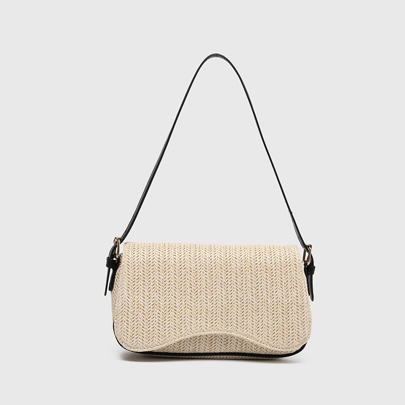 Beach Style Straw Shoulder Bag