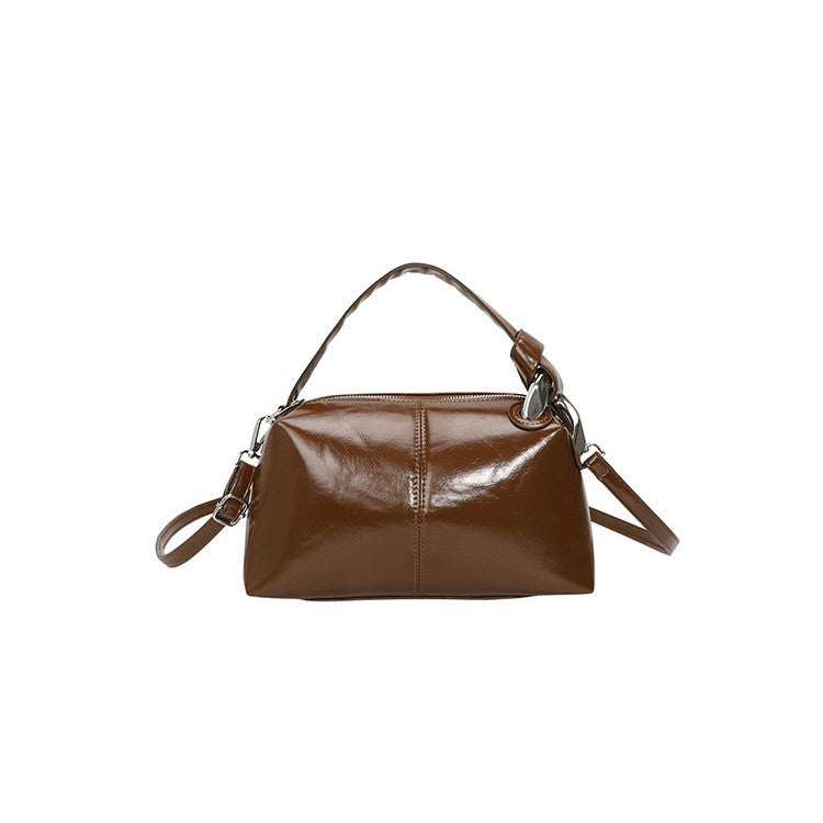 Elegant Textured Shoulder & Crossbody Handbag