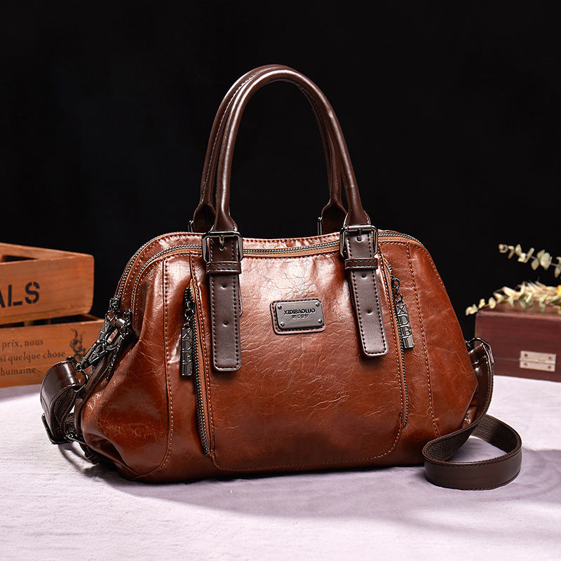 Vintage Premium Large Shoulder Bag