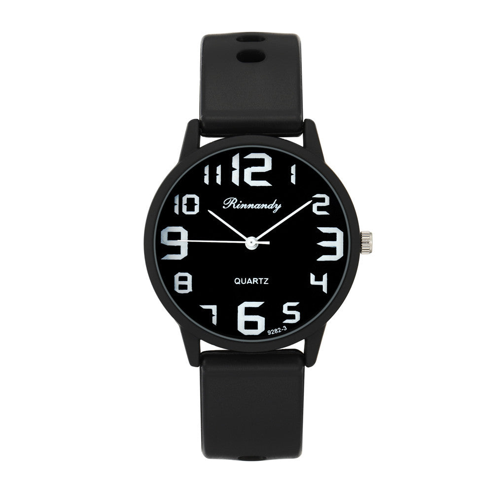 Fashion Jelly Color Sports Silicone Watch – Casual Quartz Wristwatch